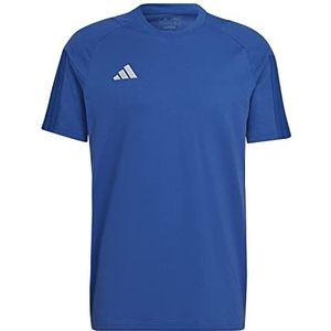 adidas Heren T-shirt (korte mouwen) Tiro 23 Competition T-shirt, koningsblauw/wit, HU1321, maat L