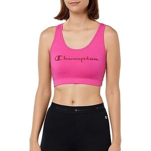 Champion Athletic C-Sport W-Cotton Stretch Jersey Light Support Sportbeha Dames, Fuchsia, XS