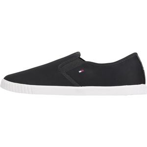 Tommy Hilfiger - FW0FW08640 - Slip-on Sneaker - Space Blue - 100% Katoenen Canvas