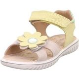 Superfit - Sparkle - Sandalen - Geel Wit - Chroomvrij Gelooid Leer