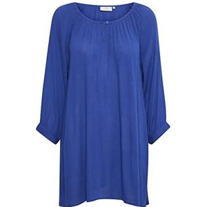 KAFFE Amber Tunic Shirt voor dames, Mazarine Blue, 42