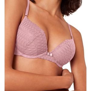 Triumph - Aura Spotlight T - Dames - Push-Up BH - smalle bandjes - met beugel, Sunrose Pink, 75D