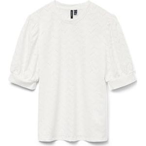 Vero Moda - Casual T-shirt - Snow White - 95% Gerecycled Polyester