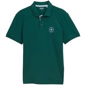 TOM TAILOR Poloshirt voor heren, 10413 - Fairway Green, XL