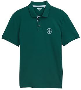 TOM TAILOR Poloshirt voor heren, 10413 - Fairway Green, XL