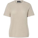 PIECES - PCSCOUT SS O-NECK KNIT - Dames - Gebreide Trui - MSA BC