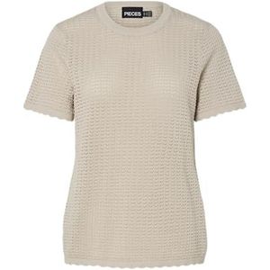 PIECES - PCSCOUT SS O-NECK KNIT - Dames - Gebreide Trui - MSA BC