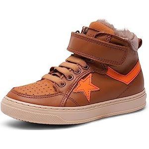 Bisgaard Unisex Isak Lamb Sneakers voor kinderen, camel, 33 EU