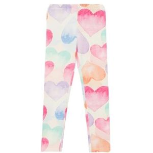 Legging - Enkellang - Slim-fit - All-over Print - Zachte Katoenmix Jersey