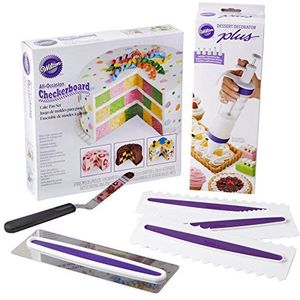 Wilton 2109-3821 Schaakbord Cake Decorating Set, Overig, Diverse