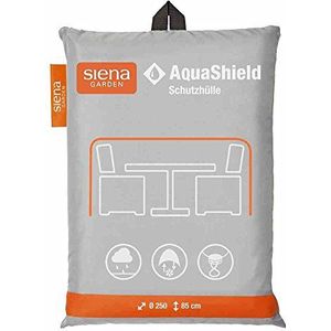 Siena Garden AquaShield beschermhoes voor zitgroepen, zilvergrijs, met Active Air System, 250x250x85cm