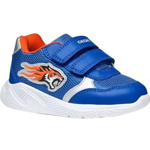Geox B Sprintye Boy B, sneakers voor baby's en kinderen, oranje (Royal Orange), 21 EU