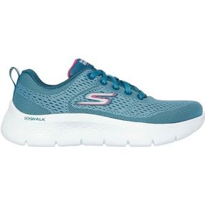 Skechers Dames Go Walk Flex Kali Sneaker, Turkoois, 37.5 EU