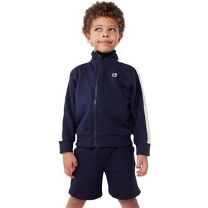 Petit Bateau Sweatshirt met ritssluiting voor kinderen en jongens, Blauw, 10 jaar