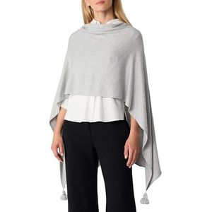 comma - Indoor-Poncho - Zacht - Fijngebreid