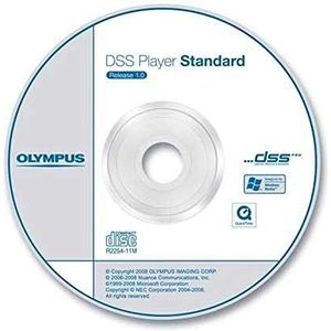 Olympus DSS Player software dicteermodule CD-ROM incl. serienummer (dictat)