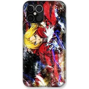Hoesje voor iPhone 12 Pro Max Manga Fullmetal Alchemist Color