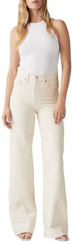 Levi's Ribcage Wide Leg Jeans voor dames, Barely Freezing, 26W / 32L