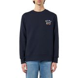 GANT Heren Graphic C-hals Sweatshirt, Avondblauw, S, Avond Blauw, S