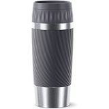 Tefal Travel Mug Easy Twist Thermosfles - Antraciet - 0,36 liter