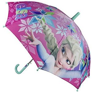 Disney 2400000354 Frozen Elsa Automatische Paraplu, Paars (Lila 001), 45 cm