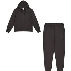 Champion Legacy C-Tech (220410) TCV Stretch Poly-Cotton Interlock Hooded Trainingspak, antracietgrijs (PHA), XS Heren FW24, antracietgrijs (PHA), XS