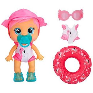 Bebés Llorones Fun N' Sun Fancy Interactieve pop, waterdicht, huilen van de waarheid, om in en uit het water te spelen, speelgoed en cadeau voor jongens en meisjes