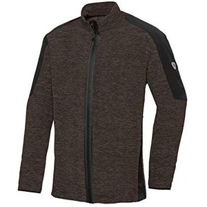 BP 1829-040-0413-2XLn opstaande kraag fleece jack voor mannen, 100% polyester, ruimte-kalk, 2XLn maat