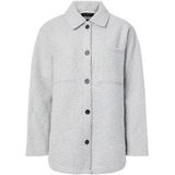 pieces - PCOLINE SHACKET - Overhemdjasje - Grey melange