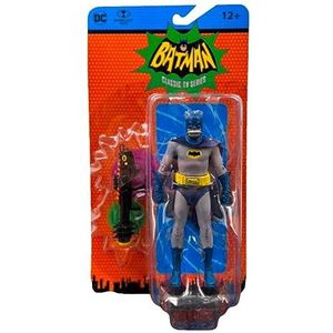 Bandai McFarlane actiefiguur DC Retro Batman 66, Batman met zuurstofmasker, meerkleurig, TM15026