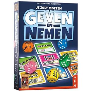 Geven en Nemen - Dobbelspel | Leeftijd 8+ | 1-4 spelers | Meeslepend en tactisch