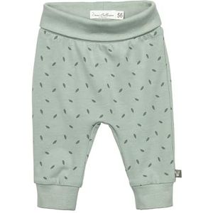 Sterntaler Babybroek, uniseks, met comfortabele tailleband, jersey broek voor baby's, van katoenen jersey met elastaan en manchetten aan de broekspijpen, steengroen, 50