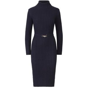 APART Fashion midi-gebreide jurk, nachtblauw, 36