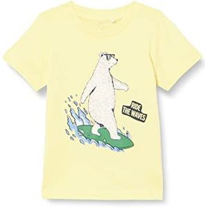 NAME IT Baby Boys NMMJESO SS TOP PB Shirt met korte mouwen, geel peer, 86, Yellow Pear, 86 cm