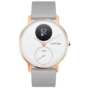 Withings Steel HR - Hybride Smartwatch - Activity Tracker met verbonden gps, hartslagsensor, slaapmonitor, slimme meldingen, waterbestendig en een batterijlevensduur van 25 dagen