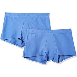 Sloggi Free Evolve New Boxer in dubbelpak heren, Summer Sky, XL