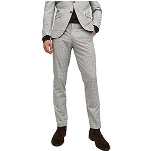 JACK & JONES Jprsolaris Check Broek, voor heren, Moonstruck/Checks: super slim fit, 52