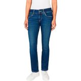 Pepe Jeans - Pl204737 - Skinny Broek - Blauw - Katoen/Modal