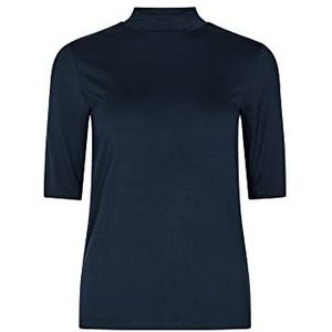 SOYACONCEPT Dames SC-MARICA 205 Casual 3/4 Sleeve Blouse, Navy, L