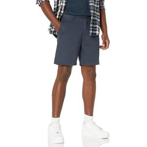 Amazon Essentials Slim-fit 7"" korte casual, marine, W33