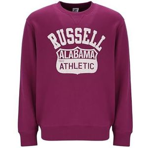 Russell Athletic A30132-MP1-673 State-Crewneck herensweatshirt, lang, sodaliet, blauw, maat S