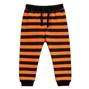 Koton Babyboys Sweatpants met trekkoord, oranje streep (2s2), 6-9 Monate