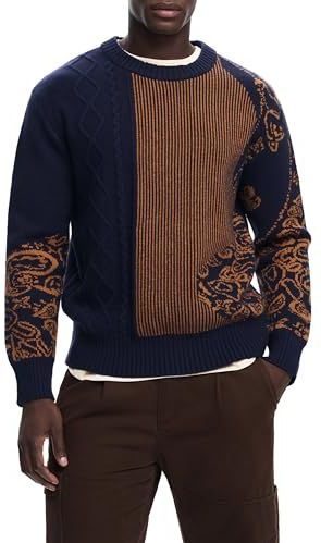 Desigual - Paisley - Gebreide Trui - Multicolor - Regular-fit
