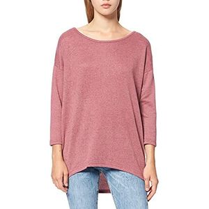 ONLY dames shirt met lange mouwen Onlelcos 4/5 Solid Top Jrs Noos, Rosa (Mesa Rose Detail:melange), M