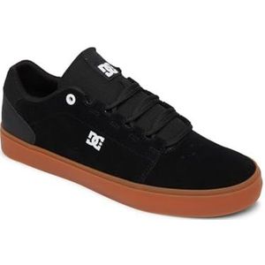 DC Shoes - Hyde - Sneakers - Donkergrijs - Vetersluiting - Bovenmateriaal Leer