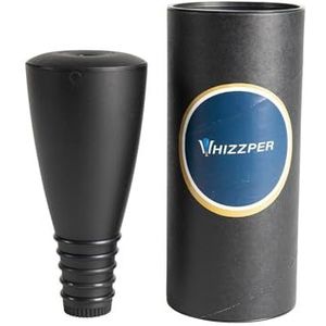 VHIZZPER oefendemping trompet Warm Up Mute kleur zwart - Made in Germany
