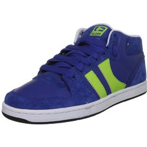 Globe Europe Destroyer Mid Trainer voor heren, Oxide Blie Lime Groen, 48.5 EU