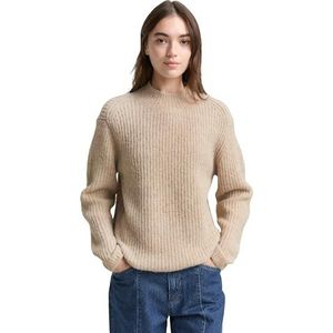 TOM TAILOR DENIM - Trui - Taupe - Knitwear - Lange Mouw