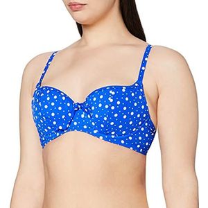 Pour Moi? Dames Mini Maxi Sweetheart Licht Gewatteerde U/W Top Bikini, Blauw (Ultramarine Ultramarine), 70C