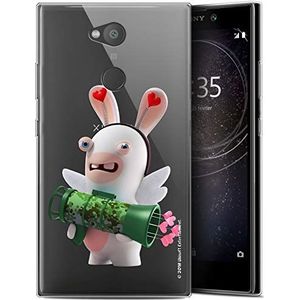 Beschermhoesje voor Sony Xperia L2, ultradun, konijntje Crétins Cupidon Soldaat